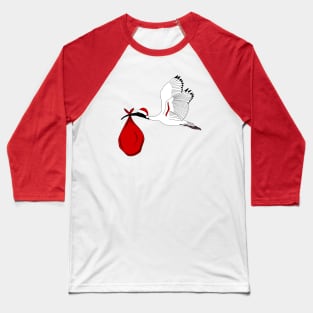 Christmas Delivery Bin Chicken Baseball T-Shirt